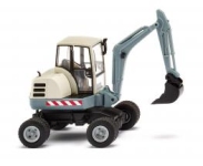 Wiking 065809 - H0 - Mini-Bagger - alpenblau